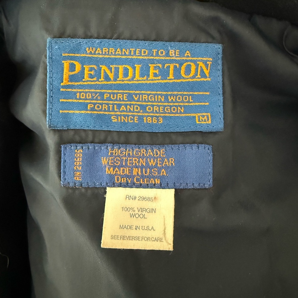 Vintage Pendleton Wool Patterned Jacket - image 3